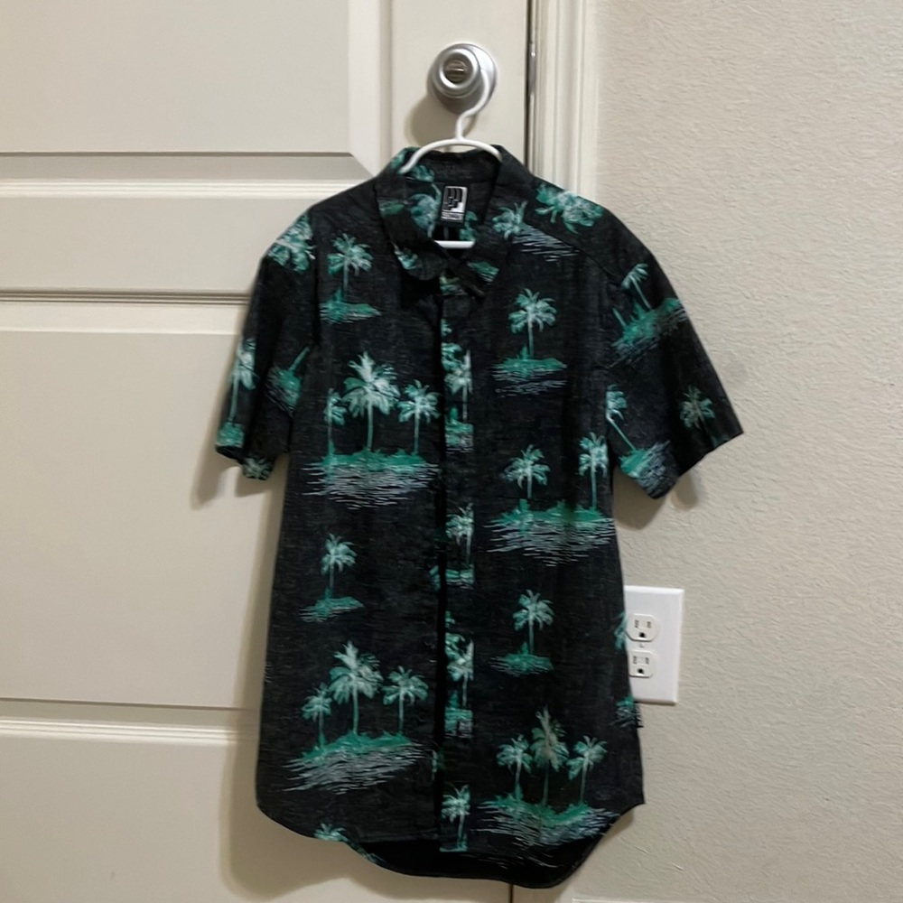 Tropical button down